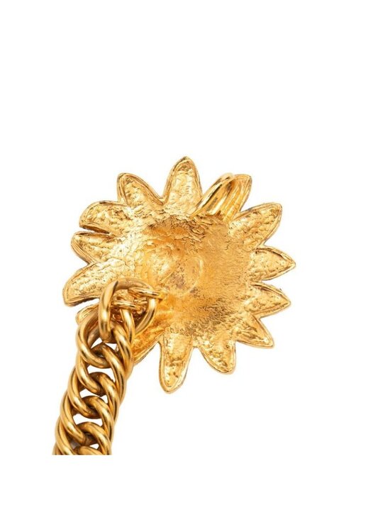 Chanel CC Logo Lion Motif Chain Belt Gold Plated
